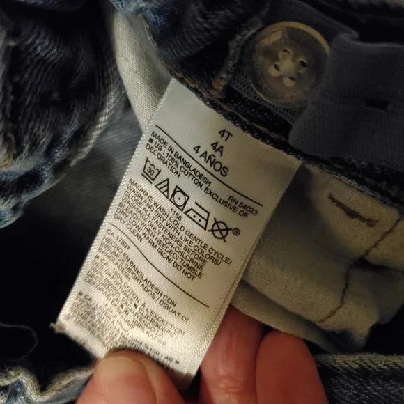 Bundle Boys4T Assorted Bottoms Toddler Pants Old Navyx6 Wranglerx1 Garanimalsx1 - Picture 8 of 9